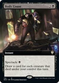 Body Count (Extended Art) - Commander: Streets of New Capenna - Magic: The Gathering card