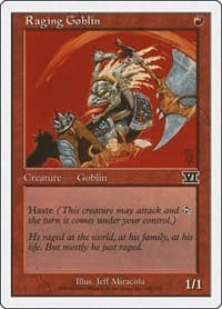 Raging Goblin - Classic Sixth Edition - Magic: The Gathering card