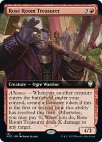 Rose Room Treasurer (Extended Art) - Commander: Streets of New Capenna - Magic: The Gathering card