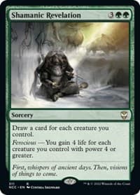 Shamanic Revelation - Commander: Streets of New Capenna - Magic: The Gathering card