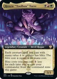 Henzie "Toolbox" Torre (Extended Art) - Commander: Streets of New Capenna - Magic: The Gathering card