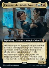 Parnesse, the Subtle Brush (Extended Art) - Commander: Streets of New Capenna - Magic: The Gathering card