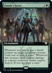 Family's Favor (Extended Art) - Commander: Streets of New Capenna - Magic: The Gathering card