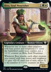 Bess, Soul Nourisher (Extended Art) - Commander: Streets of New Capenna - Magic: The Gathering card