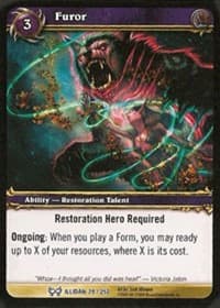 Furor - The Hunt for Illidan - WoW card