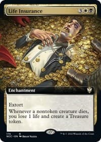 Life Insurance (Extended Art) - Commander: Streets of New Capenna - Magic: The Gathering card