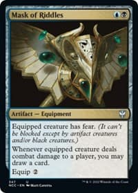 Mask of Riddles - Commander: Streets of New Capenna - Magic: The Gathering card