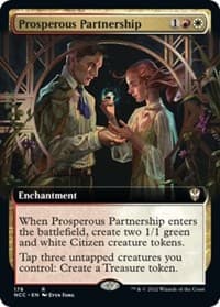 Prosperous Partnership (Extended Art) - Commander: Streets of New Capenna - Magic: The Gathering card