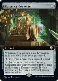 Currency Converter (Extended Art) - Commander: Streets of New Capenna - Magic: The Gathering card