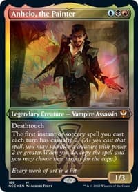 Anhelo, the Painter (Display Commander) - Thick Stock - Commander: Streets of New Capenna - Magic: The Gathering card