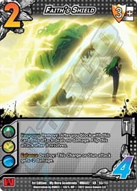 Faith's Shield (XR) - UniVersus: My Hero Academia: Crimson Rampage - UniVersus card