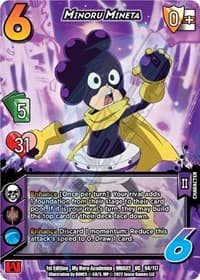 Minoru Mineta - UniVersus: My Hero Academia: Crimson Rampage - UniVersus card
