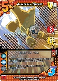Airstream Driver - UniVersus: My Hero Academia: Crimson Rampage - UniVersus card