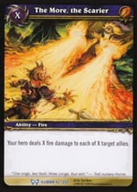 The More, the Scarier - The Hunt for Illidan - WoW card