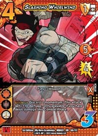 Slashing Whirlwind - UniVersus: My Hero Academia: Crimson Rampage - UniVersus card