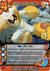 Rebound Side Kick - UniVersus: My Hero Academia: Crimson Rampage - UniVersus card