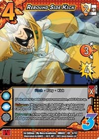 Rebound Side Kick (XR) - UniVersus: My Hero Academia: Crimson Rampage - UniVersus card