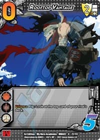 Rooftop Vantage - UniVersus: My Hero Academia: Crimson Rampage - UniVersus card