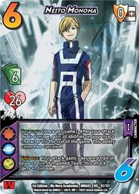 Neito Monoma - UniVersus: My Hero Academia: Crimson Rampage - UniVersus card