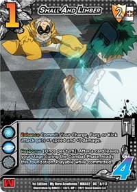 Small And Limber - UniVersus: My Hero Academia: Crimson Rampage - UniVersus card
