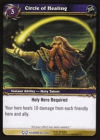 Circle of Healing - The Hunt for Illidan - WoW card