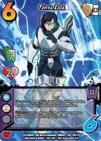 Tenya Iida (XR) - UniVersus: My Hero Academia: Crimson Rampage - UniVersus card