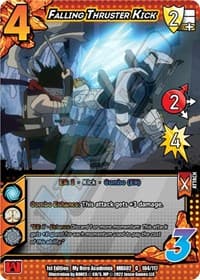 Falling Thruster Kick - UniVersus: My Hero Academia: Crimson Rampage - UniVersus card