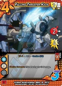 Falling Thruster Kick (XR) - UniVersus: My Hero Academia: Crimson Rampage - UniVersus card