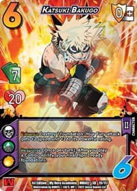Katsuki Bakugo (XR) - UniVersus: My Hero Academia: Crimson Rampage - UniVersus card