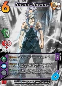 Tetsutetsu Tetsutetsu (XR) - UniVersus: My Hero Academia: Crimson Rampage - UniVersus card