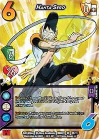 Hanta Sero - UniVersus: My Hero Academia: Crimson Rampage - UniVersus card