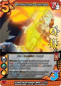Detonation Launcher - UniVersus: My Hero Academia: Crimson Rampage - UniVersus card