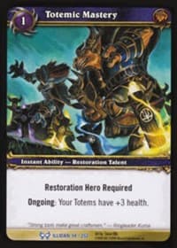 Totemic Mastery - The Hunt for Illidan - WoW card