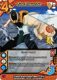 Tape Stream Jab - UniVersus: My Hero Academia: Crimson Rampage - UniVersus card