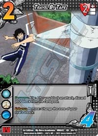 Travel By Tape (XR) - UniVersus: My Hero Academia: Crimson Rampage - UniVersus card