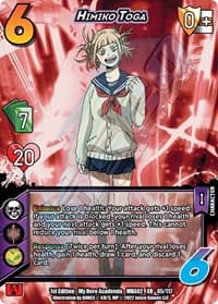Himiko Toga (XR) - UniVersus: My Hero Academia: Crimson Rampage - UniVersus card