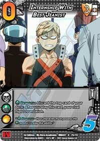 Internship With Best Jeanist - UniVersus: My Hero Academia: Crimson Rampage - UniVersus card