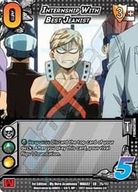 Internship With Best Jeanist (XR) - UniVersus: My Hero Academia: Crimson Rampage - UniVersus card