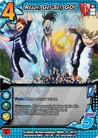 Ready, Get Set, GO! - UniVersus: My Hero Academia: Crimson Rampage - UniVersus card