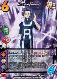 Hitoshi Shinso (XR) - UniVersus: My Hero Academia: Crimson Rampage - UniVersus card