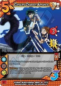 Cavalry Chariot Advance - UniVersus: My Hero Academia: Crimson Rampage - UniVersus card