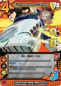 Electromagnetic Stomp - UniVersus: My Hero Academia: Crimson Rampage - UniVersus card