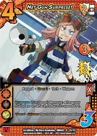 Net Gun Surprise! - UniVersus: My Hero Academia: Crimson Rampage - UniVersus card