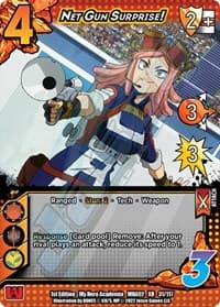 Net Gun Surprise! (XR) - UniVersus: My Hero Academia: Crimson Rampage - UniVersus card