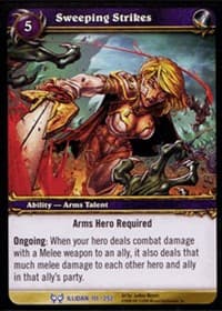 Sweeping Strikes - The Hunt for Illidan - WoW card
