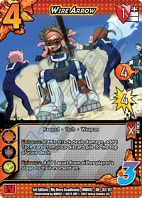 Wire Arrow (XR) - UniVersus: My Hero Academia: Crimson Rampage - UniVersus card