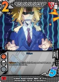 "SPoOoOoOoKY!" (XR) - UniVersus: My Hero Academia: Crimson Rampage - UniVersus card