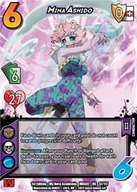 Mina Ashido - UniVersus: My Hero Academia: Crimson Rampage - UniVersus card