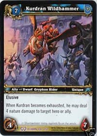 Kurdran Wildhammer - The Hunt for Illidan - WoW card