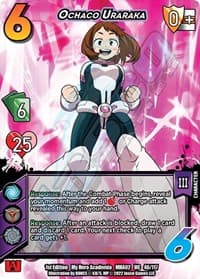 Ochaco Uraraka - UniVersus: My Hero Academia: Crimson Rampage - UniVersus card